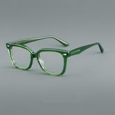 Talos Vintage Acetate Glasses Frame Rectangle Frames Southood Green